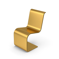 Gold Modern Chair PNG & PSD Images
