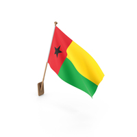 Wall Flag of Guinea-Bissau PNG & PSD Images
