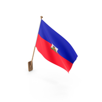Wall Flag of Haiti PNG & PSD Images