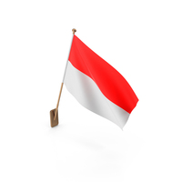 Wall Flag of Indonesia PNG & PSD Images