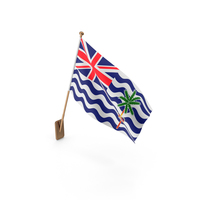 Wall Flag of British Indian Ocean Territory PNG & PSD Images