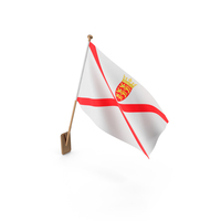 Wall Flag of Jersey PNG & PSD Images