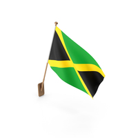 Wall Flag of Jamaica PNG & PSD Images