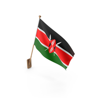 Wall Flag of Kenya PNG & PSD Images