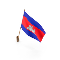 Wall Flag of Cambodia PNG & PSD Images