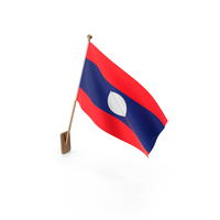 Wall Flag of Laos PNG & PSD Images