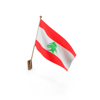 Wall Flag of Lebanon PNG & PSD Images