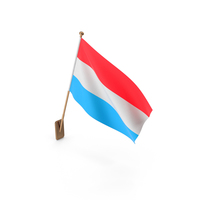 Wall Flag of Luxembourg PNG & PSD Images
