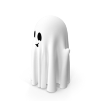 Small  Funny Ghost PNG & PSD Images