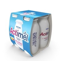 Actimel 4 Pack Classic PNG & PSD Images