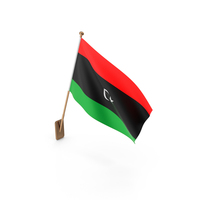 Wall Flag  of Libya PNG & PSD Images