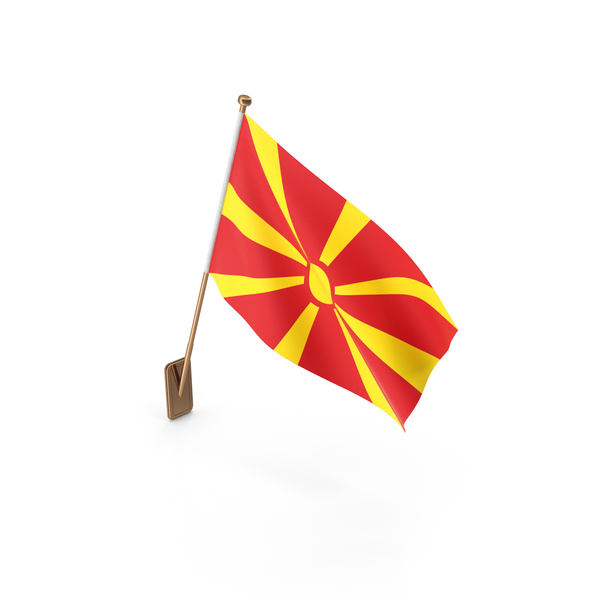 Wall Flag of North Macedonia PNG & PSD Images Wall Flag of North Macedonia PNG & PSD Images