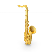 Cartoon Saxophone PNG & PSD Images