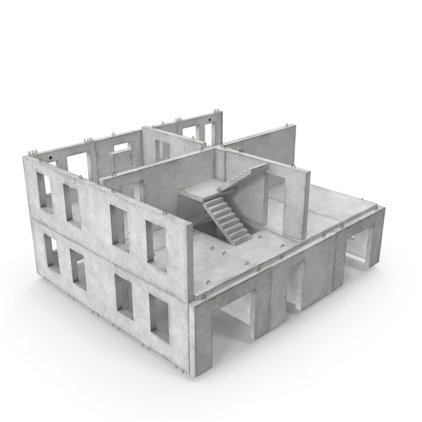 Precast Concrete Panel House PNG & PSD Images
