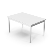 Table White PNG & PSD Images