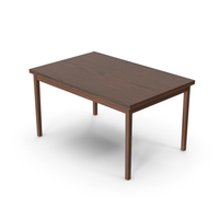 Table Dark Wood PNG & PSD Images