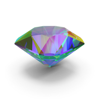 Asscher Cut Mystic Topaz PNG & PSD Images