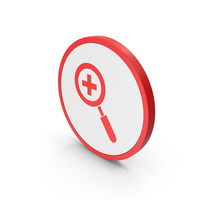 Icon Zoom Plus Red PNG & PSD Images