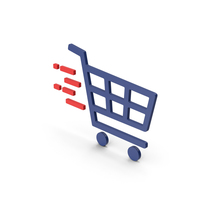 Fast Shopping Red Symbol PNG & PSD Images