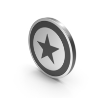Silver Icon Star PNG & PSD Images