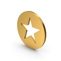 Symbol Star Gold PNG & PSD Images