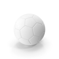 White Classic Soccer Ball PNG & PSD Images