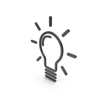 Idea Black Icon PNG & PSD Images
