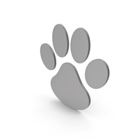 Paw Grey Icon PNG & PSD Images