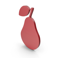 Pear Red Icon PNG & PSD Images