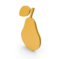Pear Yellow Icon PNG & PSD Images
