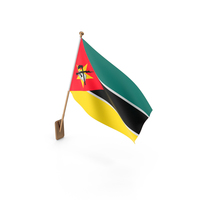 Wall Flag of Mozambique PNG & PSD Images