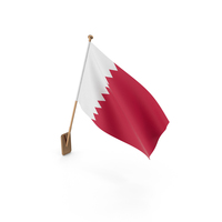 Wall Flag of Qatar PNG & PSD Images