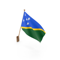 Wall Flag of Solomon Islands PNG & PSD Images