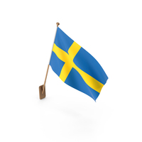 Wall Flag of Sweden PNG & PSD Images