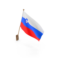 Wall Flag of Slovenia PNG & PSD Images