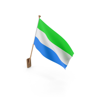 Wall Flag of Sierra Leone PNG & PSD Images