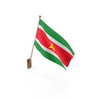 Wall Flag Suriname PNG & PSD Images