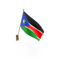 Wall Flag of South Sudan PNG & PSD Images
