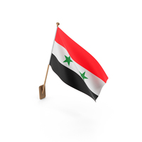 Wall Flag of Syria PNG & PSD Images