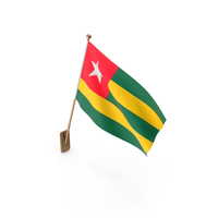 Wall Flag of Togo PNG & PSD Images
