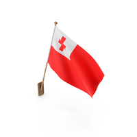 Wall Flag of Tonga PNG & PSD Images