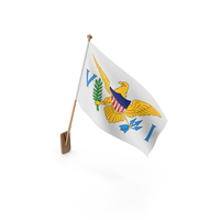 Wall Flag of United States Virgin Islands PNG & PSD Images