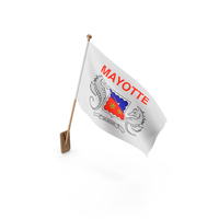 Wall Flag of Mayotte PNG & PSD Images