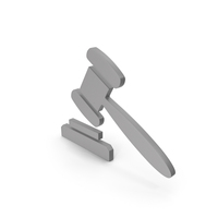 Gavel Grey Icon PNG & PSD Images