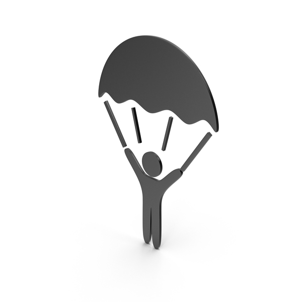 Parasailing Black Icon PNG & PSD Images