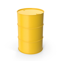 Steel Drum Yellow PNG & PSD Images