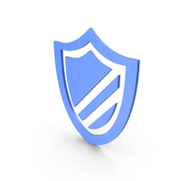 Shield Blue Icon PNG & PSD Images
