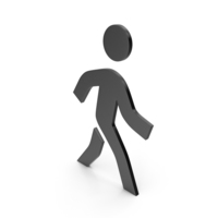 Walking Black Icon PNG & PSD Images