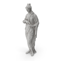 Hygieia Health Goddess Statue PNG & PSD Images
