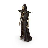 Skeleton with Cloak PNG & PSD Images